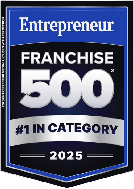 Entrepreneur Franchise 500 #1 Ranked in Category 2025